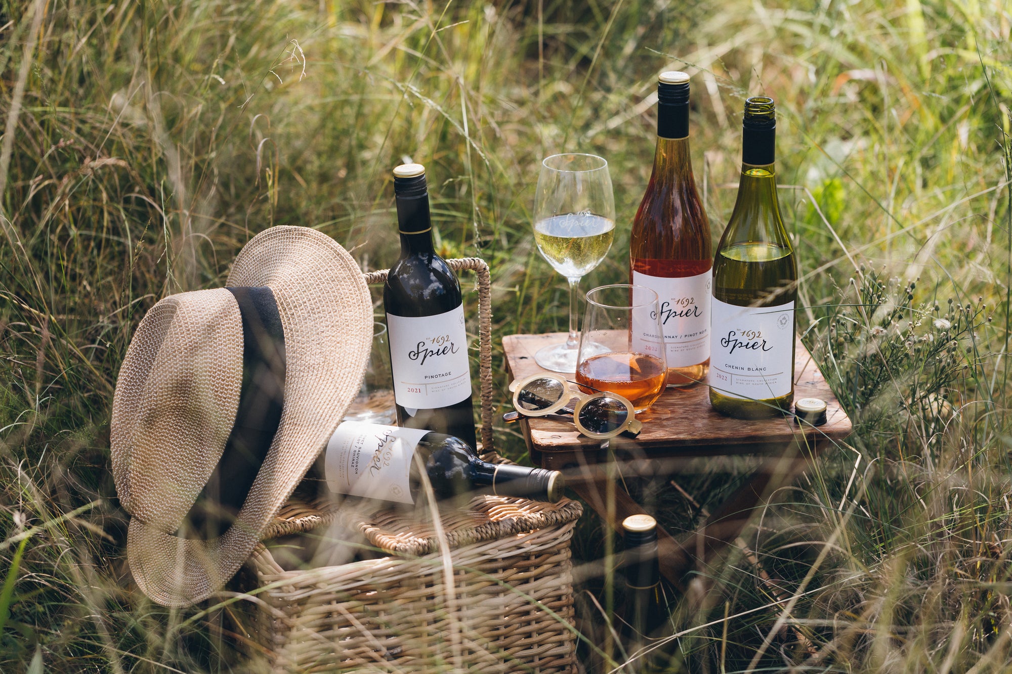 Spier Signature Collection of wines from Stellenbosch, South Africa.