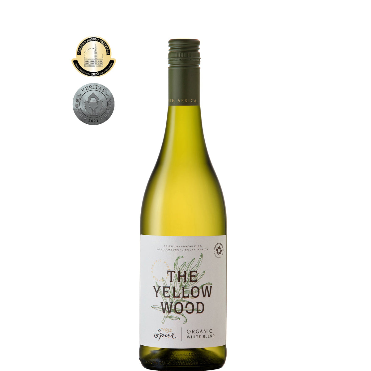 The Yellow Wood Organic White from Spier Wine Farm in Stellenbosch