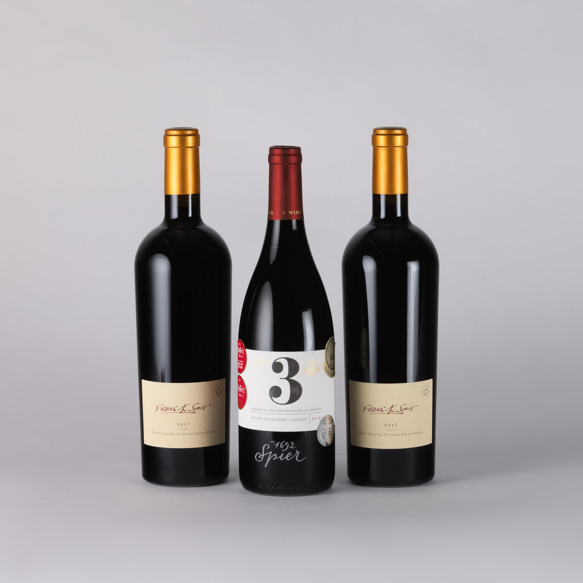 Frans K. Smit Red Blend & complimentary Creative Block 3